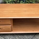 FINE MODERN ERCOL TV CABINET MINERVA COFFEE TABLE
