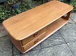 FINE MODERN ERCOL TV CABINET MINERVA COFFEE TABLE - Image 4