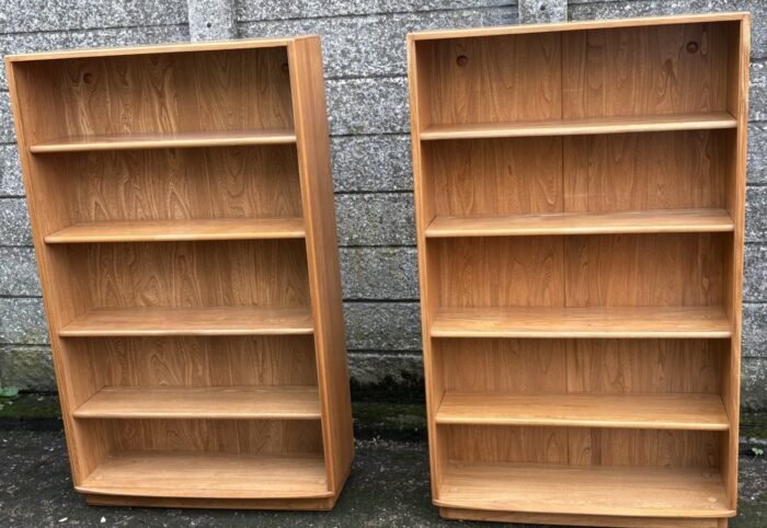 STUNNING RARE RETRO ERCOL WINDSOR BOOKCASE - Image 4