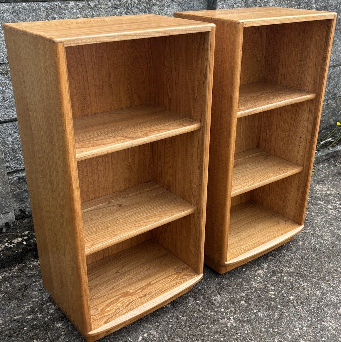 s-l1600-67.jpg STUNNING RARE SLIM ERCOL WINDSOR BOOKCASE CHOICE OF 2 WE DELIVER | eBay UK - Image 1