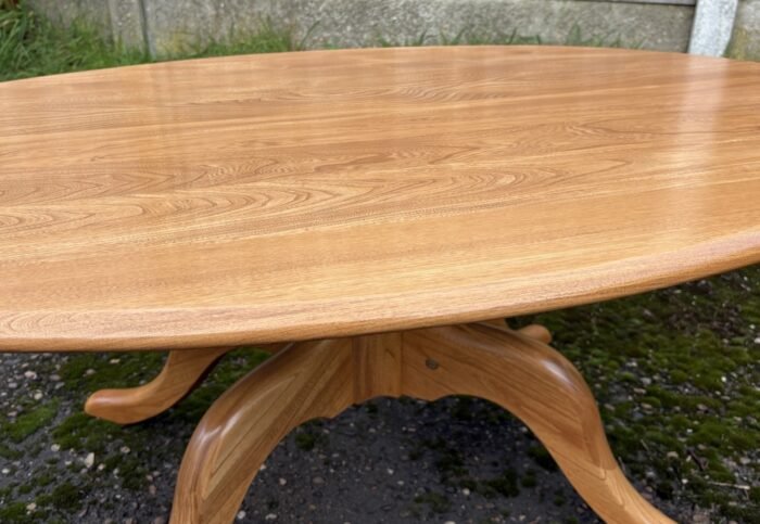 SUPERB MODERN LARGE ERCOL COFFEE TABLE - Image 3