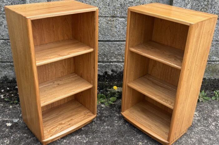 STUNNING RARE SLIM ERCOL WINDSOR BOOKCASE CHOICE OF 2 WE DELIVER | eBay UK - Image 2