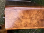 SUPERB PAIR OF ART DECO WALNUT BEDSIDE CHESTS AMAZING VENEERS - Image 5