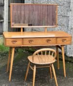 SUPERB RETRO ERCOL DRESSING TABLE EARLY 1960s - Image 2