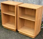 FINE PAIR OF ERCOL BEDSIDE CABINETS STANDS - Image 4