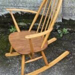 Rare Ercol Quaker Rocking Armchair Vintage Retro Chair