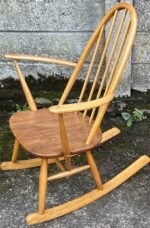 Rare Ercol Quaker Rocking Armchair Vintage Retro Chair - Image 2