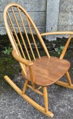 Rare Ercol Quaker Rocking Armchair Vintage Retro Chair - Image 4