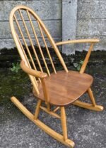 Rare Ercol Quaker Rocking Armchair Vintage Retro Chair - Image 5