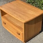 FINE MODERN ERCOL TV CORNER CABINET AMAZING CONDITION - DELIVERY AVAILABLE | eBay UK