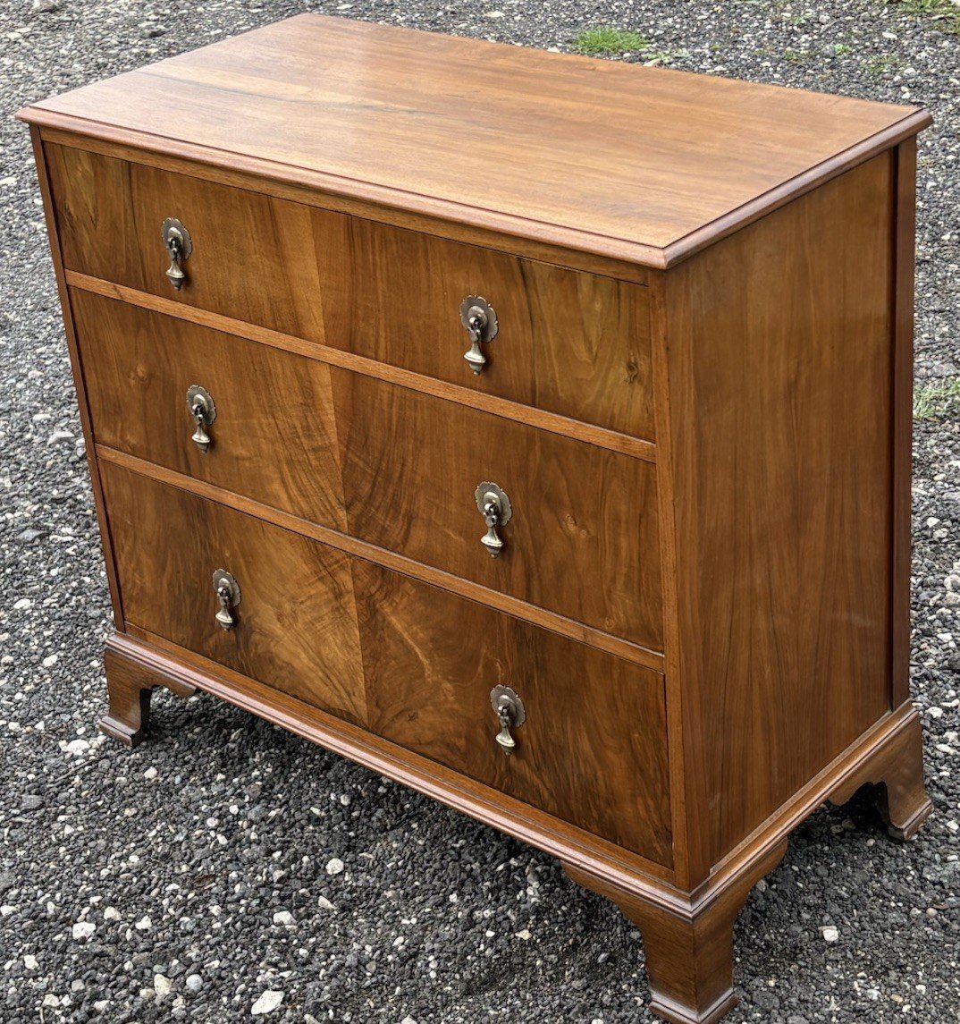 s-l1600-777.jpg Rare Waring & Gillows Art Deco Walnut Chest of Drawers - Image 1