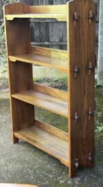 Antique Arts & Crafts Solid Oak Bookcase