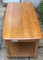 Modern Rare Ercol Coffee Table Solid Ash - Image 3