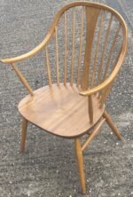 Rare Ercol Cowhorn 524 Adult Armchair