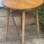 SUPERB RETRO ERCOL BISTRO TABLE RARE & UNIQUE