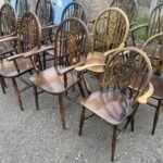 ANTIQUE STYLE DINING ARMCHAIS IDEAL FOR PUBS & RESTAURANTS