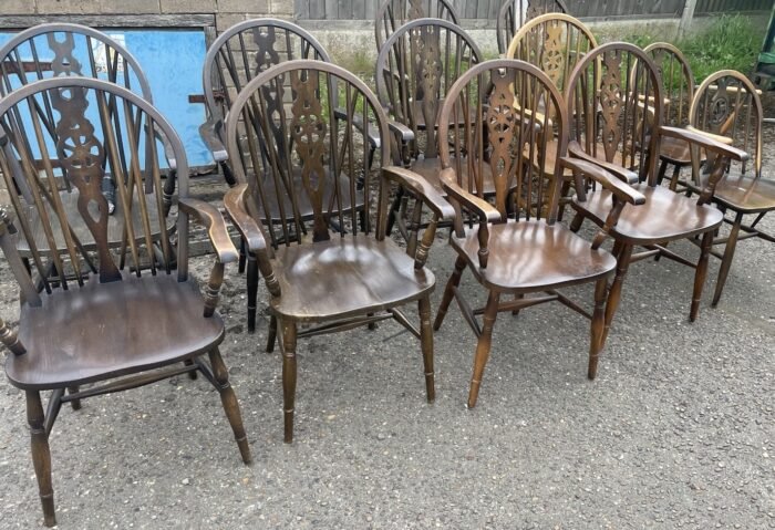 ANTIQUE STYLE DINING ARMCHAIS IDEAL FOR PUBS & RESTAURANTS - Image 2