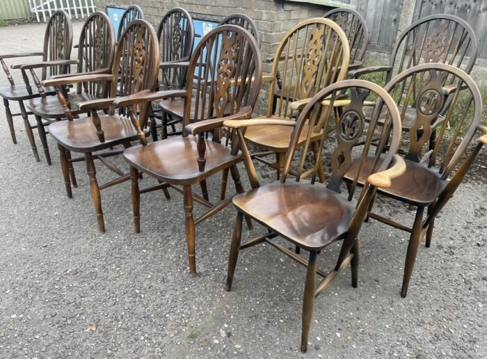 ANTIQUE STYLE DINING ARMCHAIS IDEAL FOR PUBS & RESTAURANTS - Image 5
