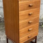 RETRO TEAK G-PLAN QUADRILLE 6 DRAWER CHEST OF DRAWERS