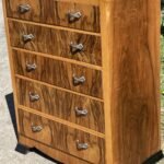 Superb Walnut Art Deco Chest of Drawers