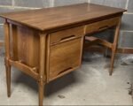 SUPERB TEAK DANISH WRITING DESK - Image 2
