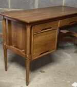 SUPERB TEAK DANISH WRITING DESK - Image 3