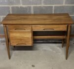 SUPERB TEAK DANISH WRITING DESK - Image 5
