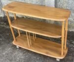 FINE RETRO ERCOL TROLLEY STAND ROOM DIVIDER