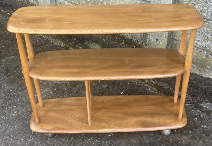 FINE RETRO ERCOL TROLLEY STAND ROOM DIVIDER - Image 4