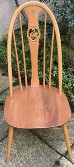 Superb Modern Ercol Swan Quaker Dining Chair - Image 5