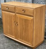 Fine Modern Ercol 2 Door Highboard Sideboard - Image 2