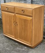 Fine Modern Ercol 2 Door Highboard Sideboard - Image 3
