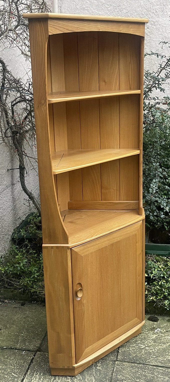 s-l1600-927.jpg Stunning Retro Ercol Corner Cabinet - Image 1