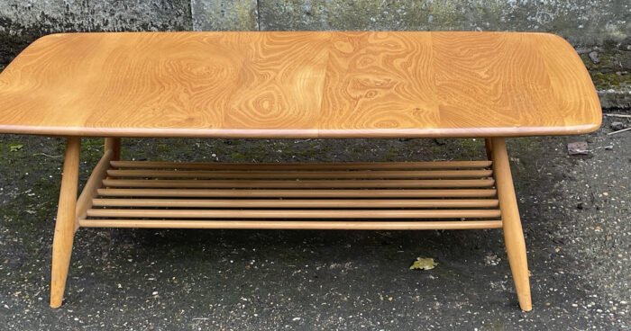 Superb Retro Ercol Coffee Table - Image 2