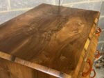 Superb Art Deco Walnut Tallboy Cabinet - Image 2