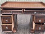 Superb Arts & Crafts Solid Oak Writing Desk - Image 4