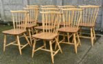 SUPERB RETRO SINGLE ERCOL DINING CHAIR - Image 2