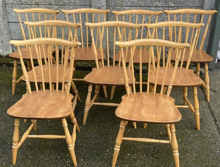 SUPERB RETRO SINGLE ERCOL DINING CHAIR - Image 3
