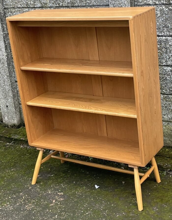 Rare Bespoke Ercol Bookcase - Image 2